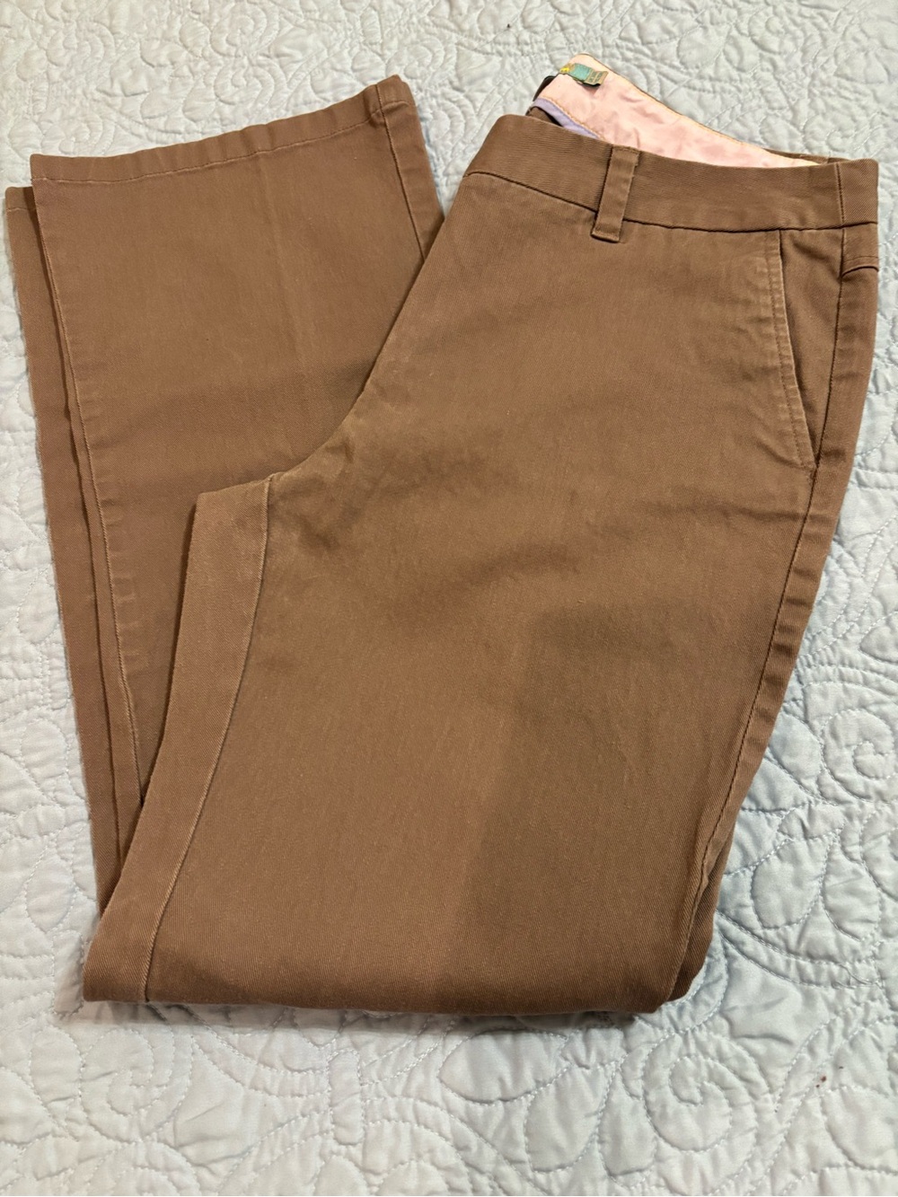 Women’s Boden Brown Chino Pants - Classic Slim Fit